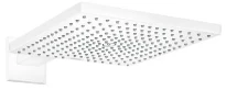 Hansgrohe Raindance E douche de tête mural 300 MM - 300 MM o blanc mat 1 jet avec bras de douche