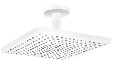 POMME DE DOUCHE HANSGROHE RAINDANCE 300 MM - 300 MM o mat blanc montage plafond 1 jet avec bras de douche