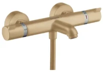 Hansgrohe Ecostat Comfort rob. thermost. bainapparent bronze brossé uitsailli 177 mm