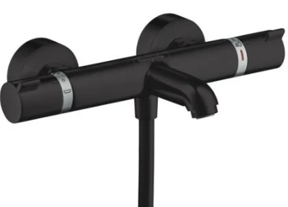 Hansgrohe Ecostat Comfort robinet thermostatique bain - noir mat