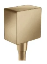 Hansgrohe Fixfit coude de raccordement Fixfit 1/2 mural - Square bronze brossé