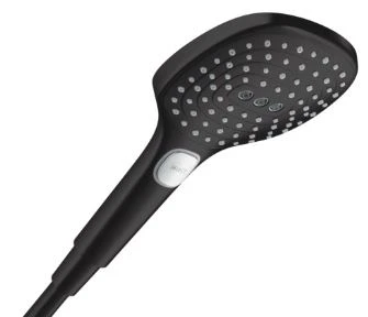 Hansgrohe Raindance Select E 120 3 jets douchette 120 mm - noir mat