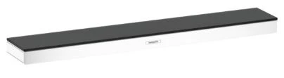 TABLETTE HANSGROHE RAINFINITY 500 MM - mat blanc montage mural