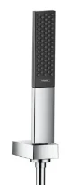 Hansgrohe Rainfinity set de douche/bain Powderrain 100 MM - chromé avec support douchette et flexible de douche 160 cm