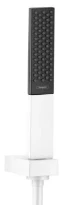 SET DE DOUCHE BAIN/ HANSGROHE RAINFINITY 100 MM - mat blanc Powderrain avec support de douche et flexible de douche 160cm