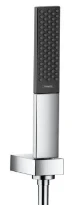 Hansgrohe Rainfinity set de douche/bain Powderrain 100 MM - chromé avec support douchette et flexible de douche 125 cm