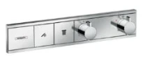 SET DE FINITION HANSGROHE RAINSELECT chromé pour 2 systèmes