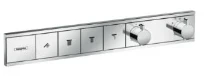 Hansgrohe RainSelect set de finition modèle encastré chromé pour 4 systèmes