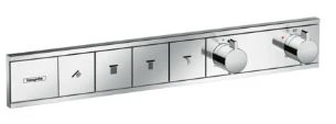 Hansgrohe RainSelect set de finition modèle encastré chromé pour 4 systèmes
