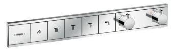SET DE FINITION HANSGROHE RAINSELECT chromé encastre pour 5 systems