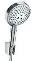 Hansgrohe Raindance air douchette à main Powderrain chromé Porter set - flexible 125cm