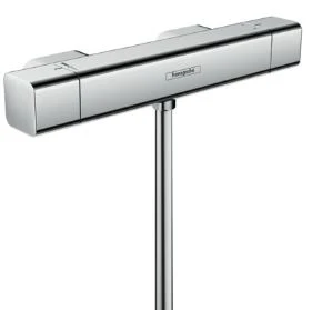 THERMOSTAT DE DOUCHE HANSGROHE ECOSTAT chromé comfort care avec poignée longue