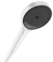 Hansgrohe Rainfinity douchette 130 MM 3 jets blanc mat avec bouton Select