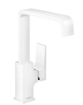 MELANGEUR DE LAVABO HANSGROHE METROPOL mat blanc ComfortZone 230 Saillie 165 mm, vidage Push-Open