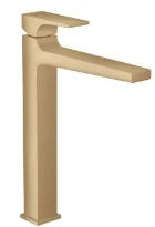 Hansgrohe Metropole mitigeur lavabo Comfort Z260 bronze brossé sailli 204 mm, avec vidage push-open