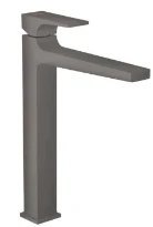 Hansgrohe Metropole mitigeur lavabo Comfort Z260 noir brossé sailli 204 mm, avec vidage push-open