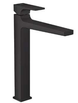 Hansgrohe Metropole mitigeur lavabo noir mat rehaussé