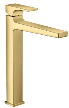 Hansgrohe Metropole mitigeur lavabo Comfort Z260 polished gold optic sailli 204 mm, avec vidage push-open
