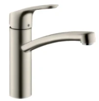 Hansgrohe Focus mitigeur cuisine inox look