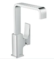 Hansgrohe Metropole mitigeur lavabo comfort Z230 chromé sailli 165 mm, PushOpen vidage