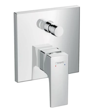 MELANGEUR BAIGNOIRE A ENCASTRER HANSGROHE METROPOL chromé