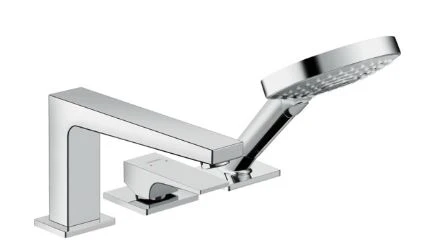 Hansgrohe Metropole mitigeur bain 3-trous chromé