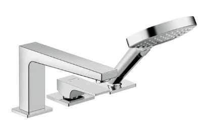Hansgrohe Metropole mitigeur bain 3-trous chromé