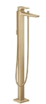 Hansgrohe Metropole mitigeur bain pose libre bronze brossé
