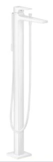 Hansgrohe Metropole mitigeur bain pose libre blanc mat