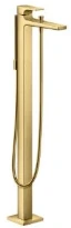 Hansgrohe Metropole mitigeur bain pose libre au sol polished gold optic