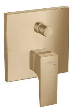 MELANGEUR BAIGNOIRE A ENCASTRER HANSGROHE METROPOL brushed bronze