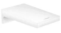 ECOULEMENT BAIGNOIRE HANSGROHE METROPOL mat blanc montage murale saillie 185 mm
