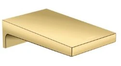 ECOULEMENT BAIGNOIRE HANSGROHE METROPOL polished gold optic montage murale saillie 185 mm
