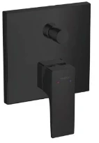 MELANGEUR BAIGNOIRE A ENCASTRER HANSGROHE METROPOL mat noir x