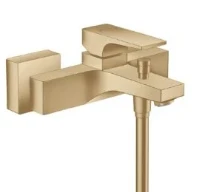 Hansgrohe Metropole mitigeur bain apparent bronze brossé sailli 180 mm