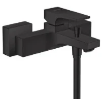 Hansgrohe Metropole mitigeur bain apparent noir mat sailli 180 mm