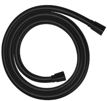 Hansgrohe Isiflex flexible de douche 1/2 x 1600 mm - noir mat - 2 écrous coniques