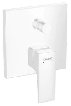 MELANGEUR BAIGNOIRE A ENCASTRER HANSGROHE METROPOL mat blanc