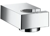 Hansgrohe Porter support douchette E mural chromé pour flexibles avec écrou conique
