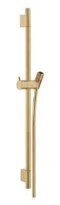 Hansgrohe Unica S Puro barre de douche 22 MM 650 MM bronze brossé barre de douche, flexible de douche, pièce coulissante