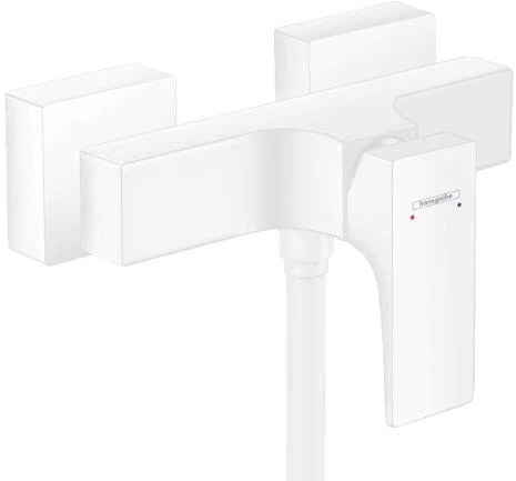 MELANGEUR DE DOUCHE HANSGROHE METROPOL mat blanc apparent