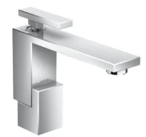 MELANGEUR DE LAVABO MONO-COMMANDE AXOR EDGE chromé ComfortZone 130 avec vidage Push-Open