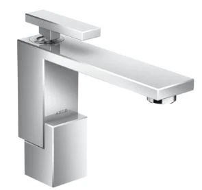 MELANGEUR DE LAVABO MONO-COMMANDE AXOR EDGE chromé ComfortZone 130 avec vidage Push-Open