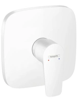 SET DE FINITION DOUCHE HANSGROHE TALIS E mat blanc mural encastre mitigeur douche