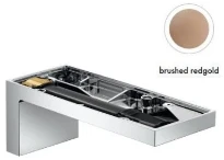 Axor MyEdition bec de baignoire sans plaque or rouge brossé bec 176 mm