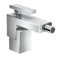 MELANGEUR DE BIDET AXOR EDGE chromé avec vidage Push-Open