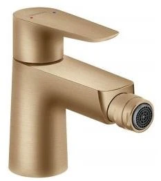 Hansgrohe Talis E mitigeur bidet sailli 116 mm bronze brossé avec vidage avec tirette