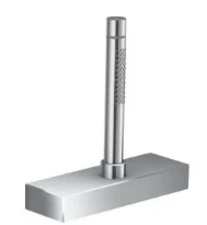 DOUCHETTE AXOR STARCK 216 MM - 72 MM ! chromé montage sur gorge/plan de carrelage - set finition