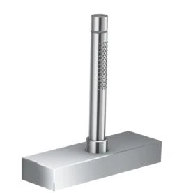 DOUCHETTE AXOR STARCK 216 MM - 72 MM ! chromé montage sur gorge/plan de carrelage - set finition