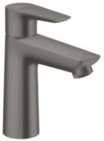 Hansgrohe Talis E mitigeur lavabo ComfortZ110 noir brossé avec vidage avec tirette